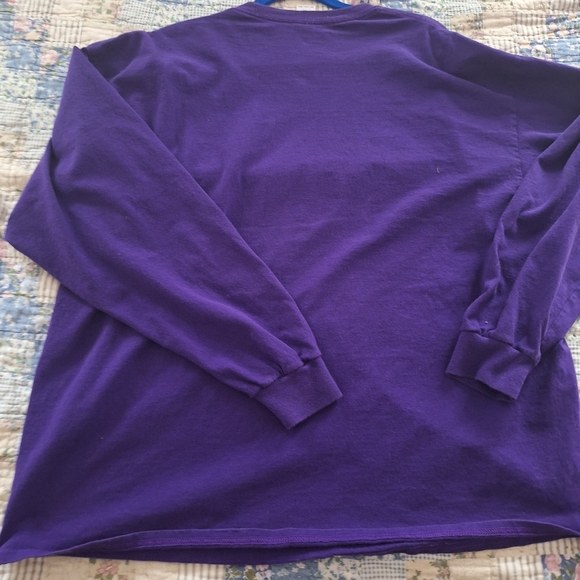 Gildan longsleeves Purple MS support - Picture 8 of 13